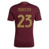 AS Roma Mancini 23 Hjemme 2024-25 - Herre Fotballdrakt